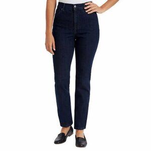 Gloria Vanderbilt Amanda The Original Slimming Jeans BLACK NWT